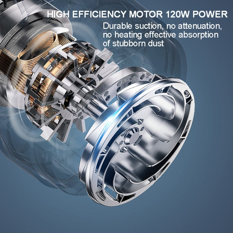 SUITU  ST-6101 120W 35500rpm 車載吸塵器迷你無線吸塵器，規格：