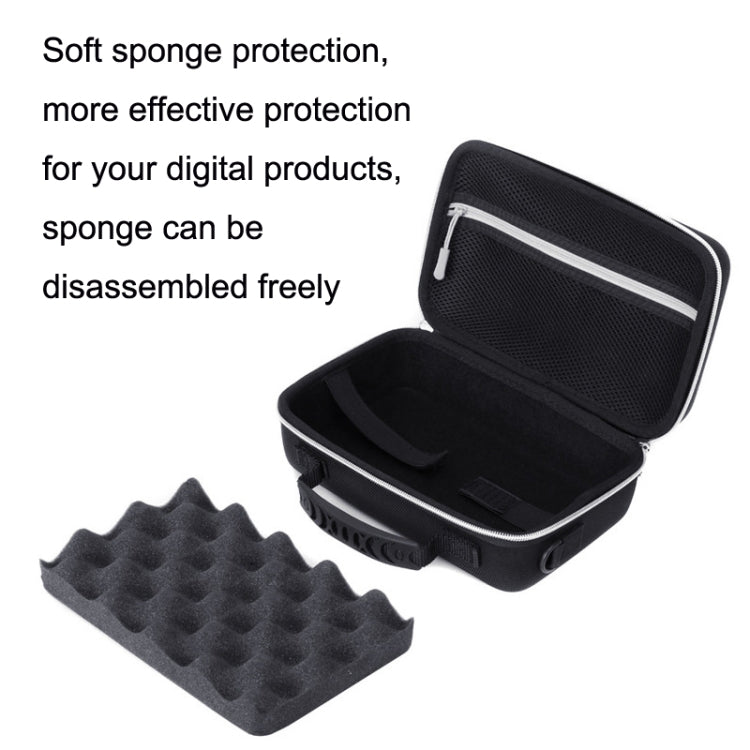 多功能3.5寸移動硬盤包相片打印機包EVA投景機VR無人機收納包