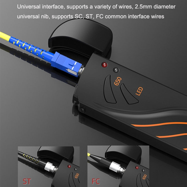 TL-B3-L15 10KM-15KM 迷你型可充電光纖紅光源測試筆翻蓋通光筆