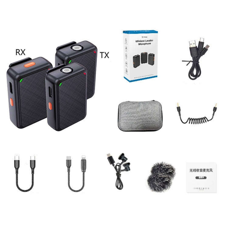 APEXEL APL-MIC009 一拖二戶外直播降噪收音話筒