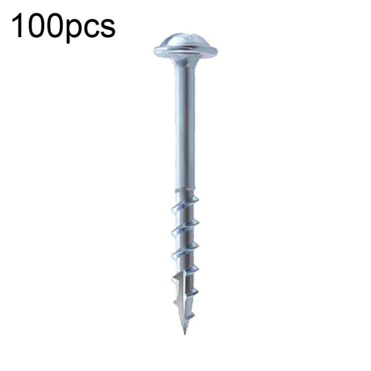 RUITOOL ST4 100個賣 木工斜孔螺絲 半牙自攻十字螺釘