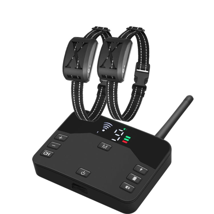 寵物用品二合一智能可充電寵物訓狗器狗項圈無線遙控电子圍欄