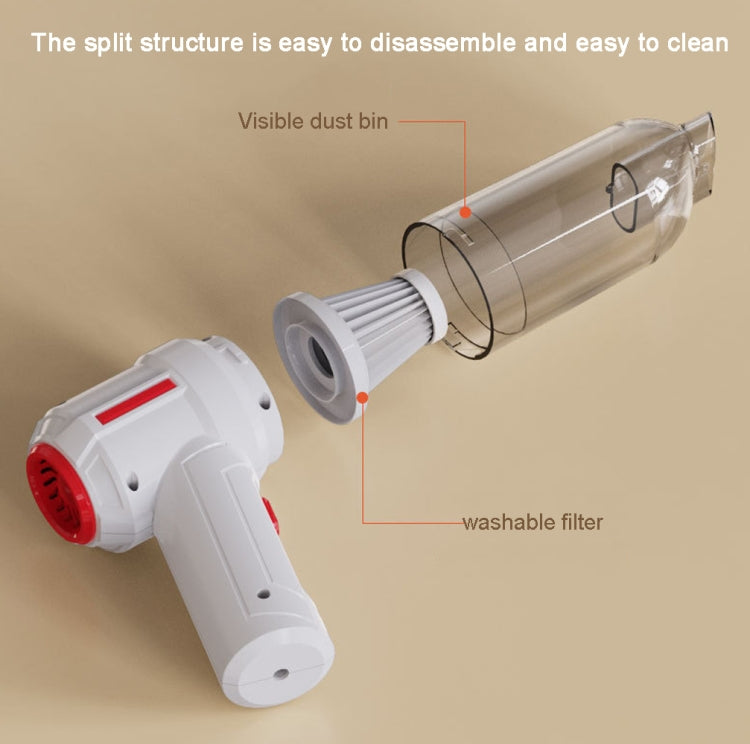 SUITU  ST-6629 3合一 5500帕 吹抽吸無線車載手持吸塵器