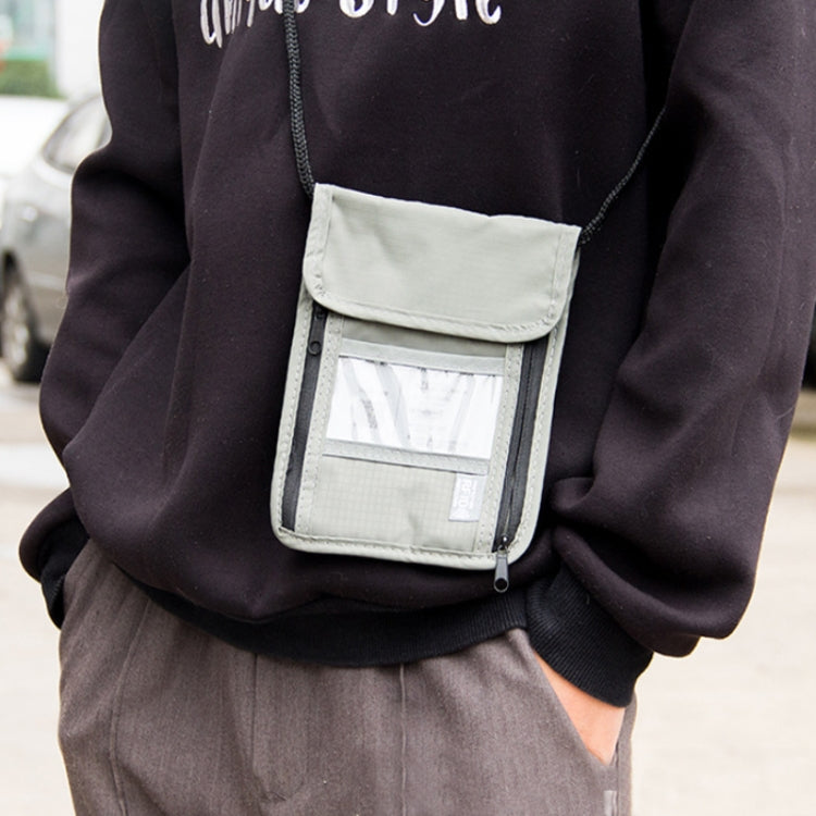 防RFID證件包 卡片防輻射掛脖胸包