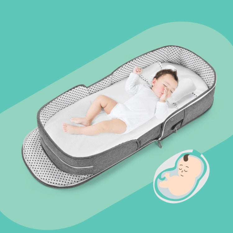 706 背包式便攜可移動嬰兒床 多功能可摺疊寶寶床