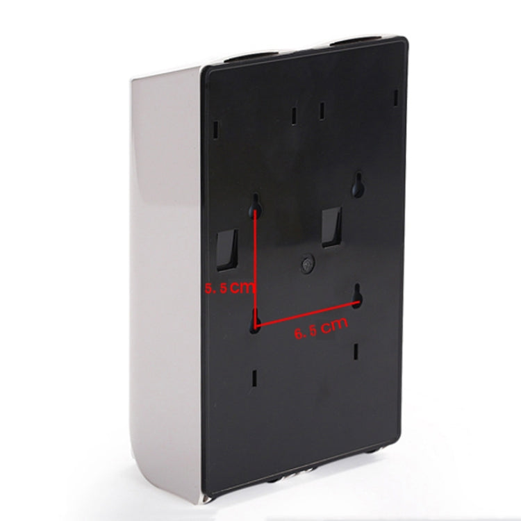 圓形壁掛式手動按壓皂液器 洗髮水瓶洗手液沐浴露盒, Double Head White, Double Head Golden, Double Head Matte, Three Head Golden