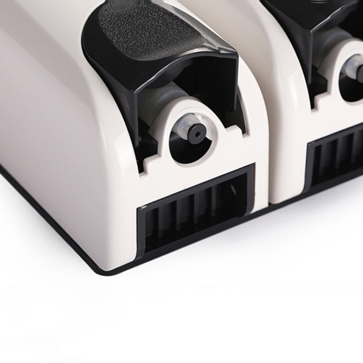 圓形壁掛式手動按壓皂液器 洗髮水瓶洗手液沐浴露盒, Double Head White, Double Head Golden, Double Head Matte, Three Head Golden