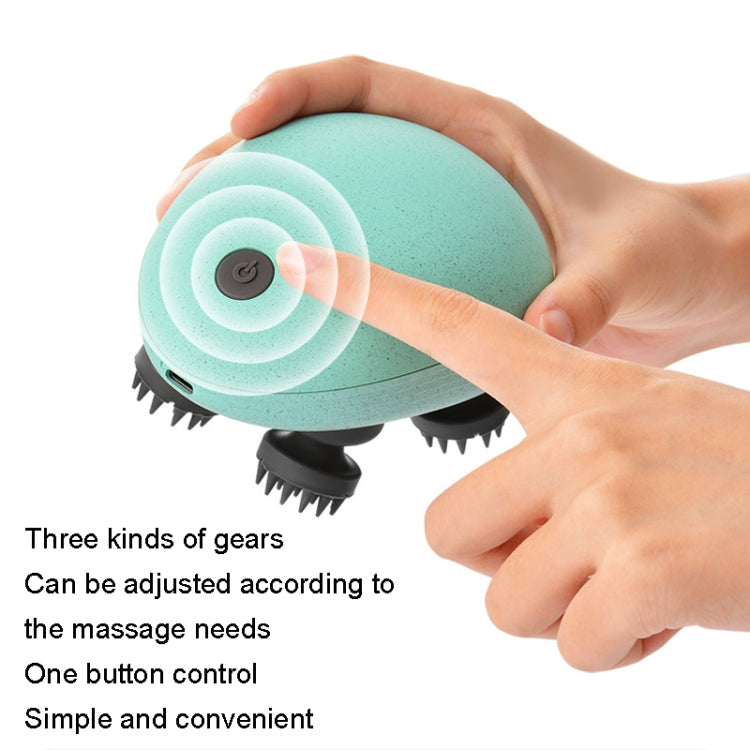 迷你電動頭部按摩器, Mini Blue, Mini Silver, Mini White