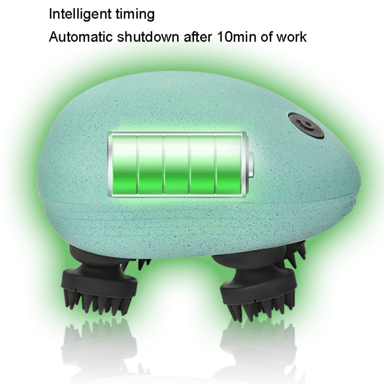 迷你電動頭部按摩器, Mini Blue, Mini Silver, Mini White