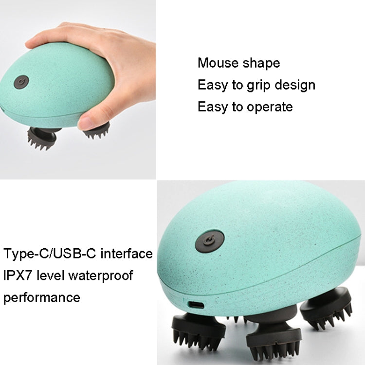 迷你電動頭部按摩器, Mini Blue, Mini Silver, Mini White