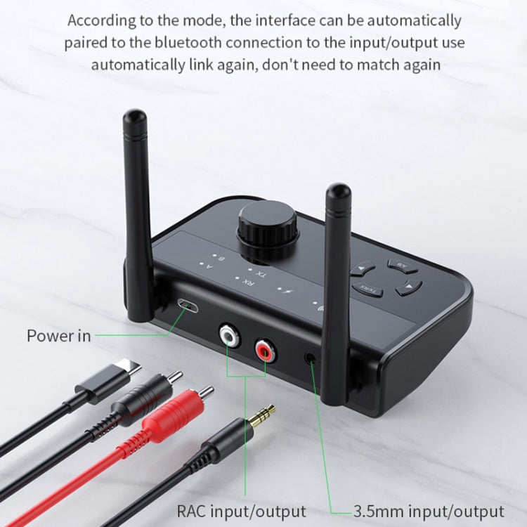 B39 二合一 藍牙5.3AUX音樂接收器電視電腦適配器, B39