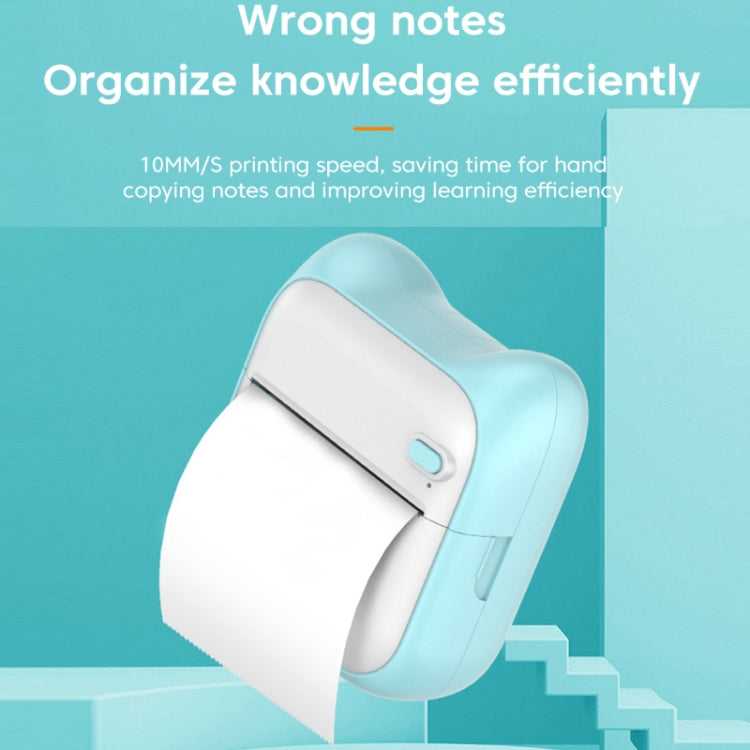 A31 藍牙手持便攜式不幹膠熱敏打印機, Pink, Blue, Pink+5 Rolls Printer Paper, Blue+5 Rolls Printer Paper, Pink+3 Rolls Colored Paper, Blue+3 Rolls Colored Paper