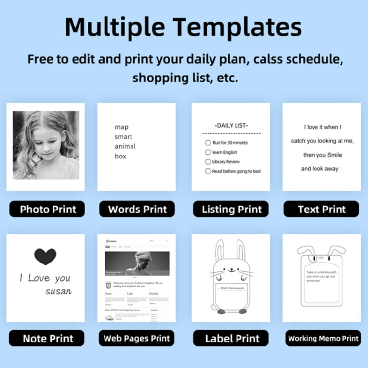 C23 七色氣氛呼吸燈無線熱敏打印機, C23 White+5 Rolls Thermal Paper, C23 White+3 Rolls Color Paper, C23 Blue Standard, C23 Blue+5 Rolls Thermal Paper, C23 Blue+3 Rolls Color Paper