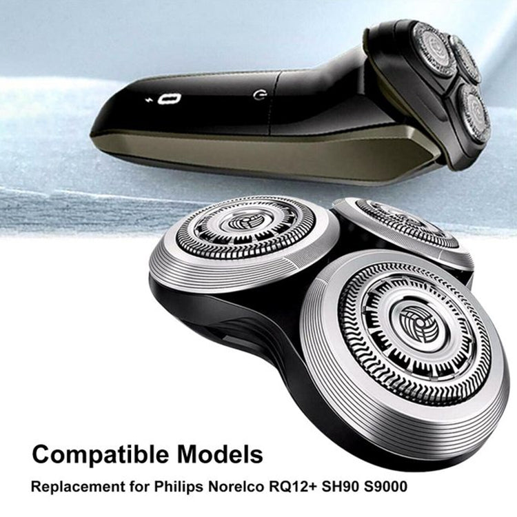 適用于飛利浦 S9000 / RQ10 / RQ12系列 電動剃鬚刀配件 刀頭, RQ12 Shaver Head