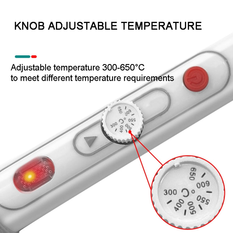 100W 220V 大功率電烙鐵開關式帶燈可調溫款維修電烙鐵美規, 1pc, 2pcs Set 1, 2pcs Set 2, 4pcs Set