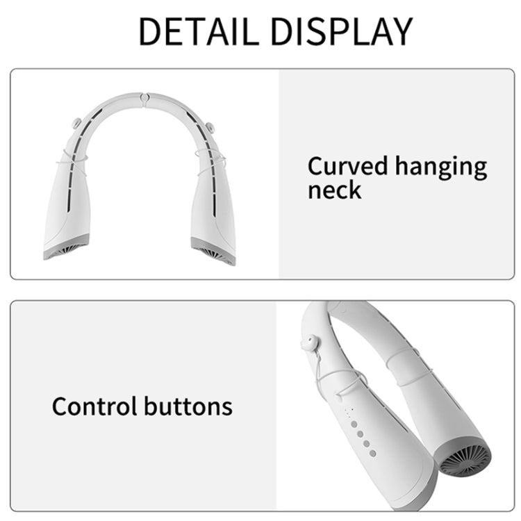 U-23 超長續航戶外靜音USB藍牙掛脖風扇