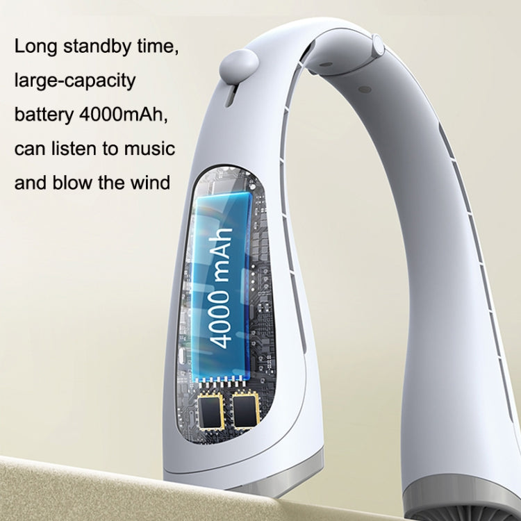 U-23 超長續航戶外靜音USB藍牙掛脖風扇