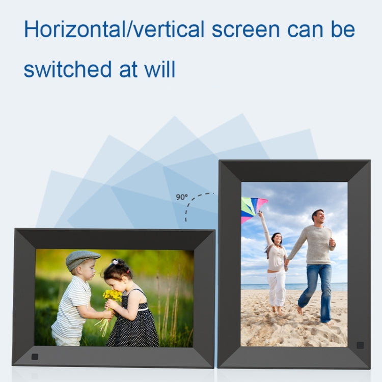 8寸智能觸控鬧鐘日曆电子相框 帶人體感應功能，美規插頭