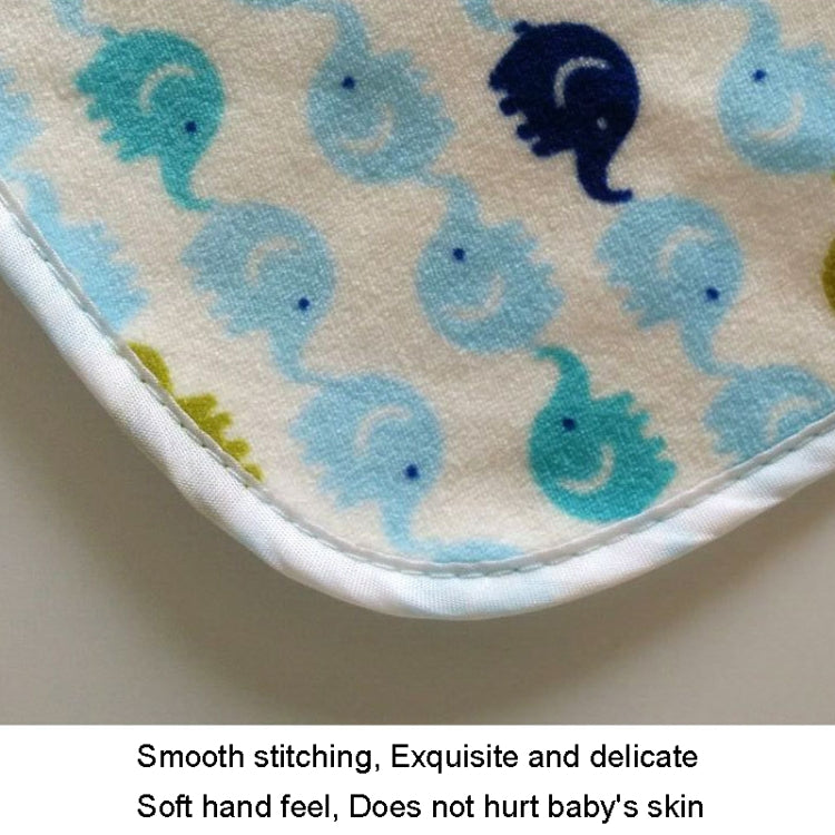 4件賣 防水兒童圍嘴圍兜 水晶絨雙層寶寶口水巾