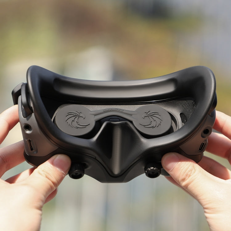 適用DJI Goggles 2 Sunnylife AT-BHT565 防塵鏡頭保護罩VR眼鏡硅膠套蓋