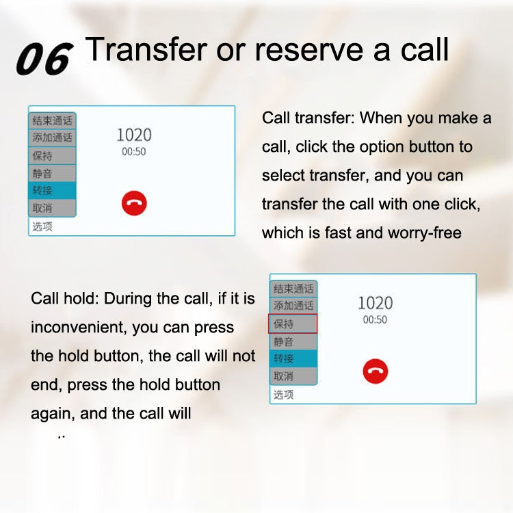 P03 4G+VOIP雙模無線固話SIP網絡電話IP企業辦公電話無線座機, P03