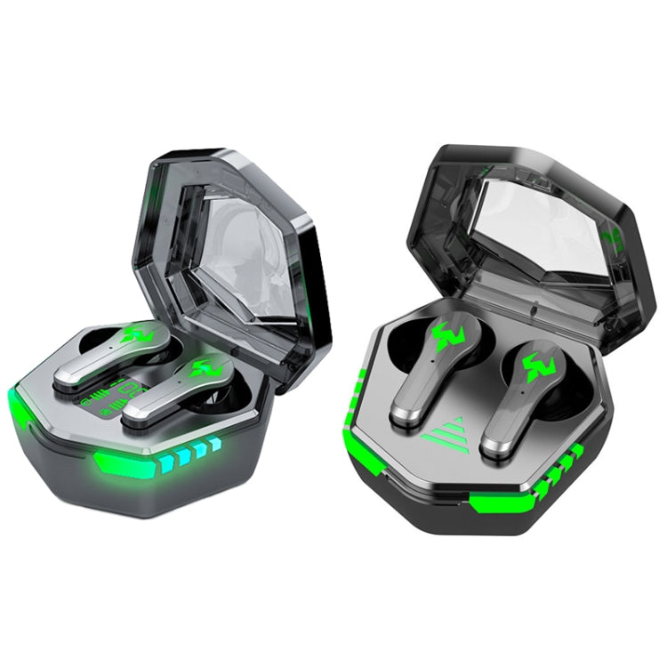 N35 TWS炫彩燈入耳式低延時無線藍牙遊戲耳機