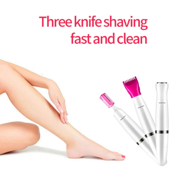 SONAX PRO SN-8855 三合一刮毛刀女士電動脫毛儀