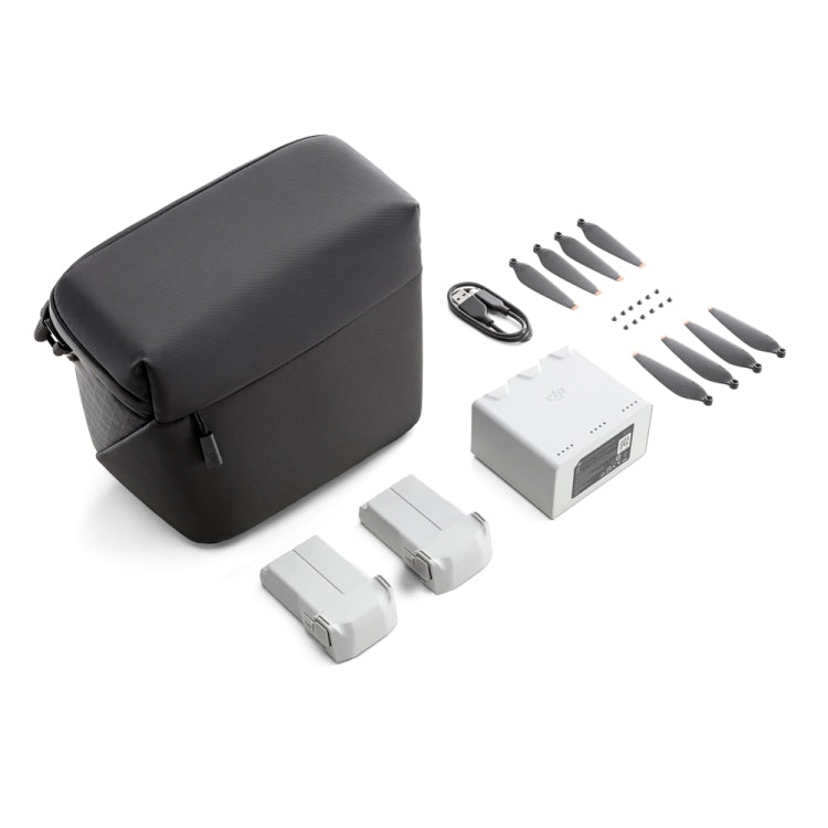 原裝暢飛長續航包適用於大疆Mini 3 Pro 包含2塊電池/螺旋槳/雙向充電管家