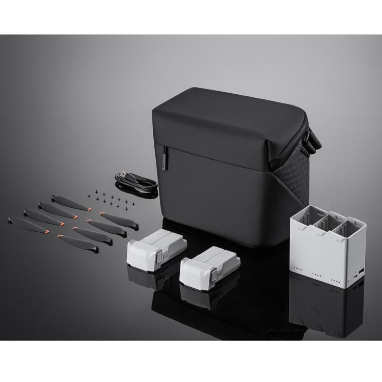 原裝暢飛長續航包適用於大疆Mini 3 Pro 包含2塊電池/螺旋槳/雙向充電管家, Fly More Kit Plus