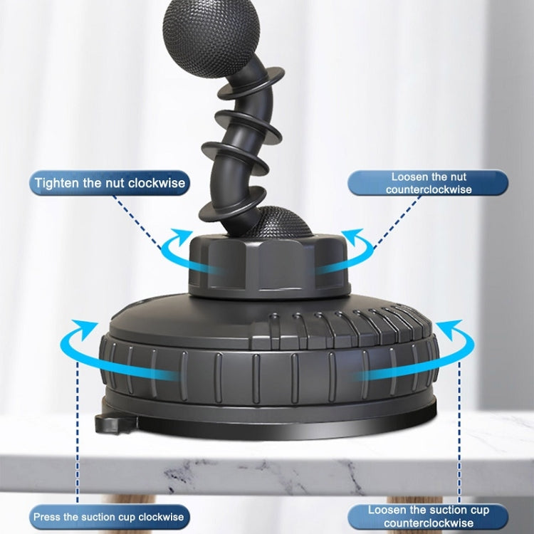 F6026 大吸盤雙頭風扇 汽車車載車用家用