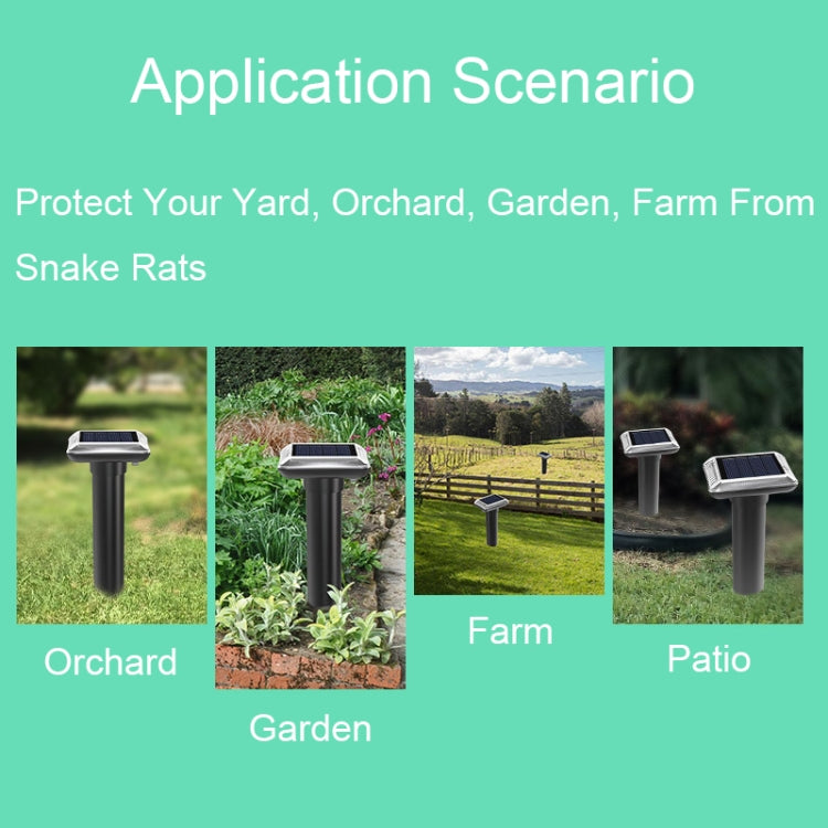 SJZ038 戶外防水太陽能超聲波驅鼠器 超聲波動物驅趕器