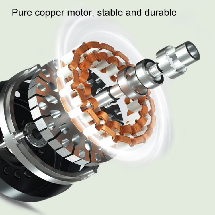 F304 雙頭軟管內置鋰電池USB車載風扇