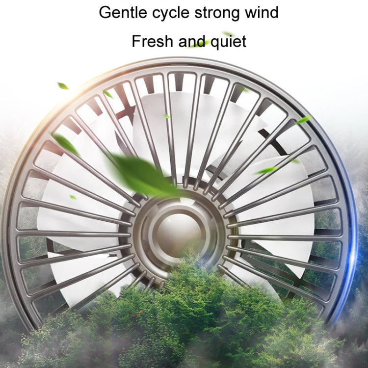 F4206 吸盤雙頭車載USB風扇