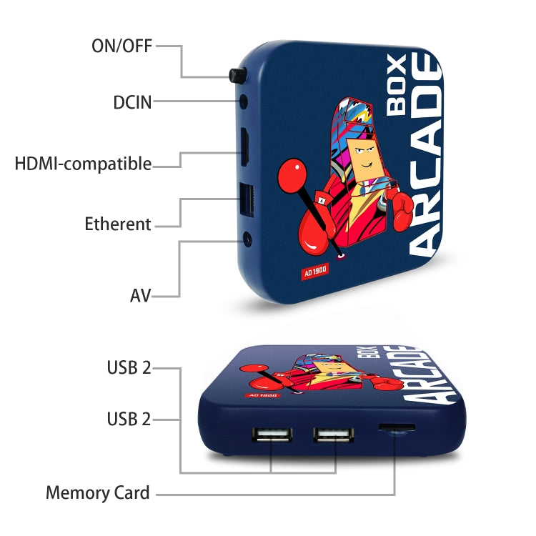 適用於PS1/PSP/N64/DC有線電視遊戲機盒，美規插頭