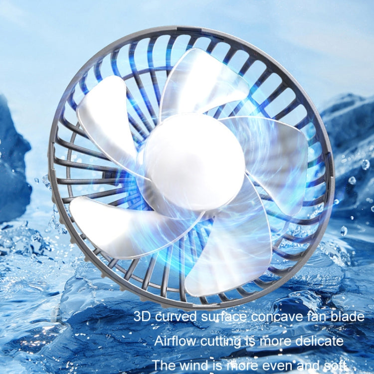 F508 車載後座USB風速調節軟管風扇