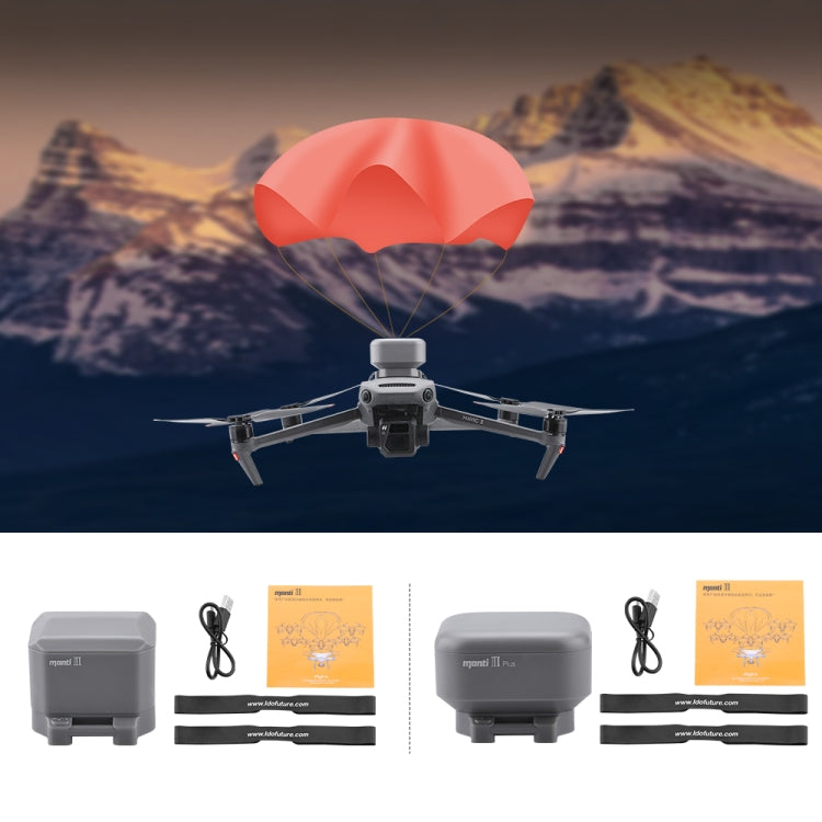 降落傘適用於 DJI Mavic Air 2 / 2S / Mavic 3 提高安全性, Manti 3, Manti 3 Plus, Manti 3 Replacement Umbrella Cabin, Manti 3 Plus Replacement Umbrella Cabin