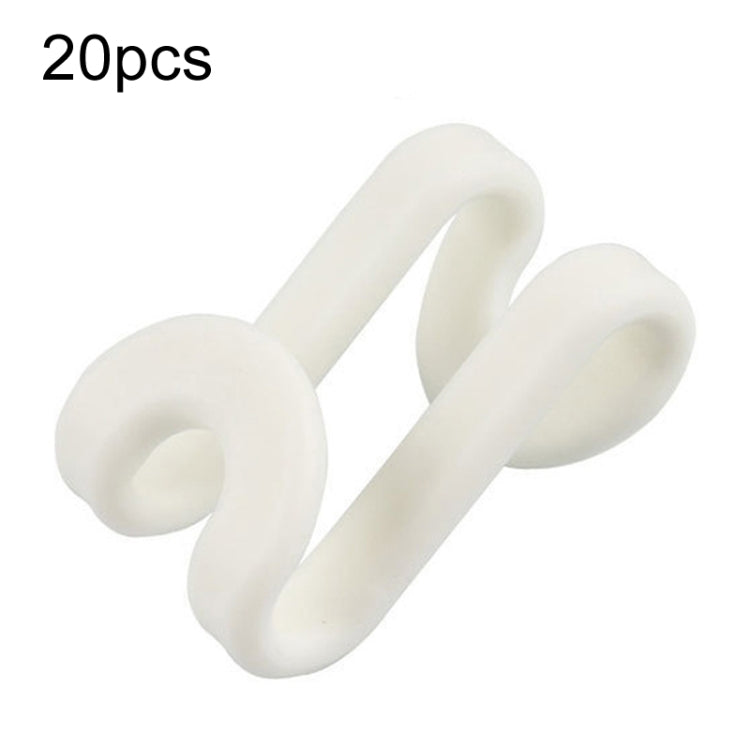 20個賣 S形衣架連接掛鈎 衣櫃整理收納掛鈎