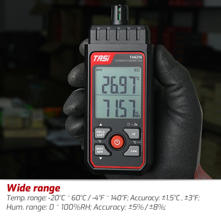 特安斯 TA621A 數顯露點溫度計 環境溫度濕度表