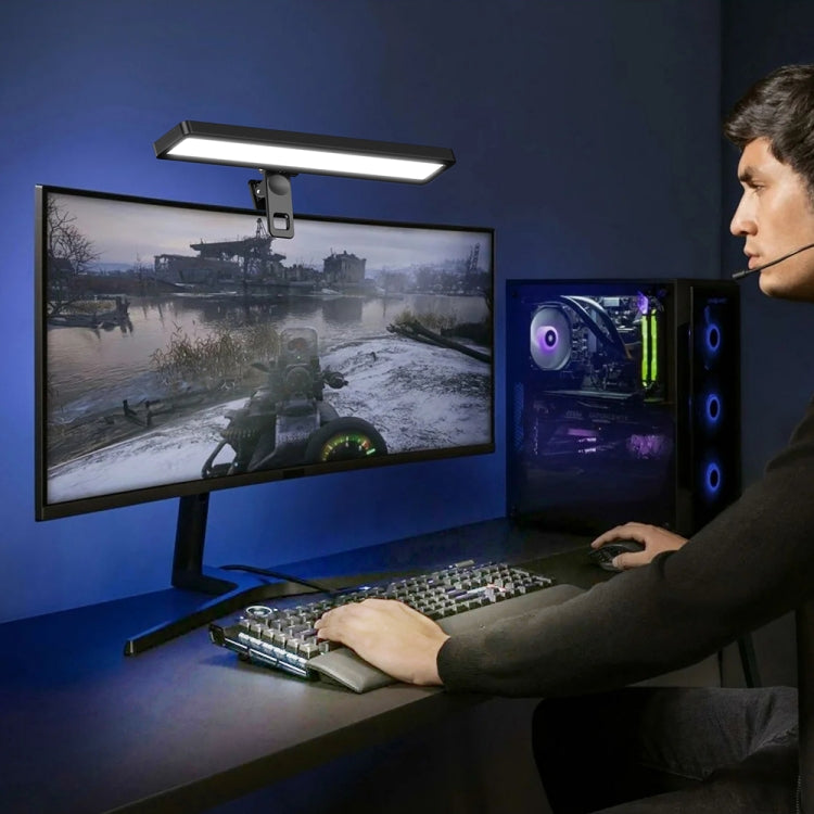 APEXEL APL-FL06 便攜式方形長條直播視頻會議補光燈