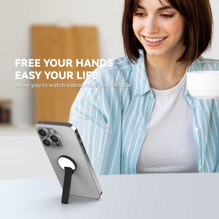 鋁合金手機支架超薄旋轉背貼棒棒糖懶人支架