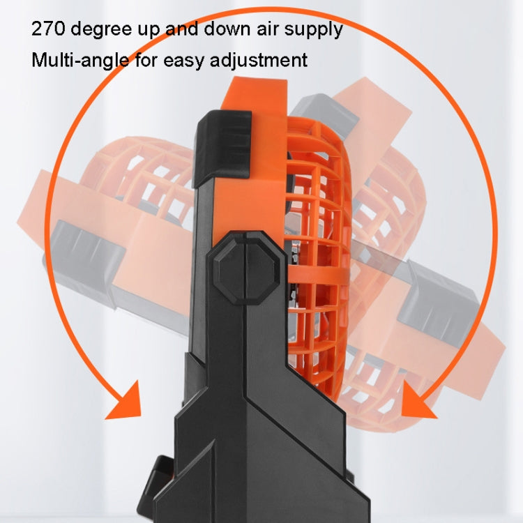 X3 戶外無極調速便攜式大風力充電露營照明風扇