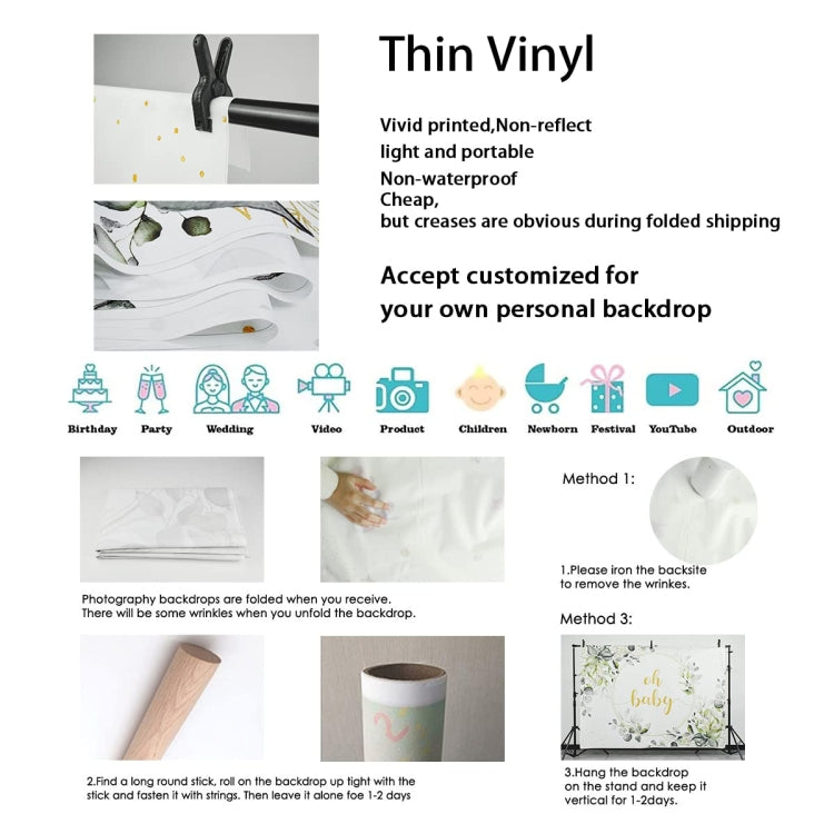 兒童生日背景布 嘉年華派對生日主題背景橫幅 馬戲團背景掛旗幟