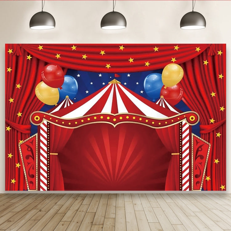 150 x 100cm 馬戲團小丑表演派對攝影背景布 裝飾場景