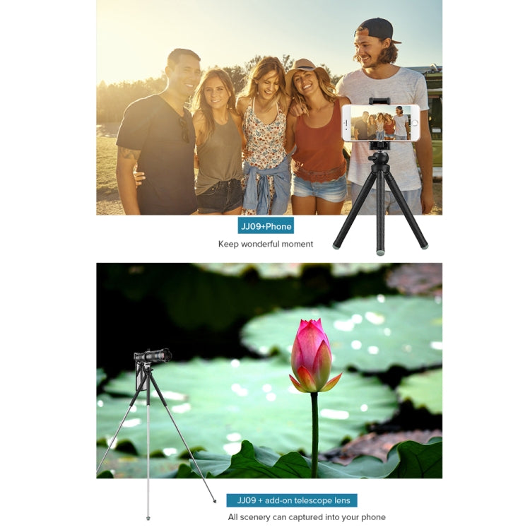 APEXEL APL-JJ09 手機自拍直播便攜拉伸長焦三腳架