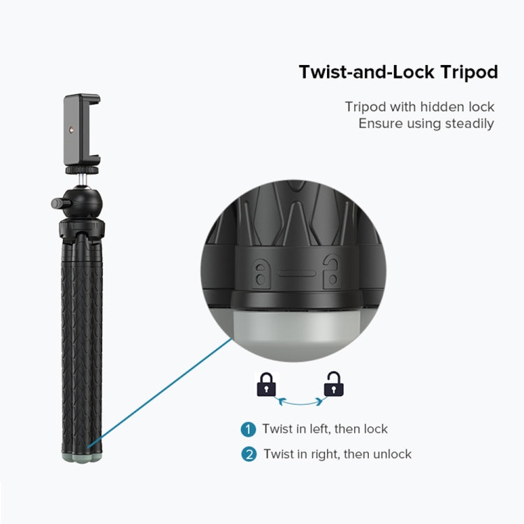 APEXEL APL-JJ09 手機自拍直播便攜拉伸長焦三腳架