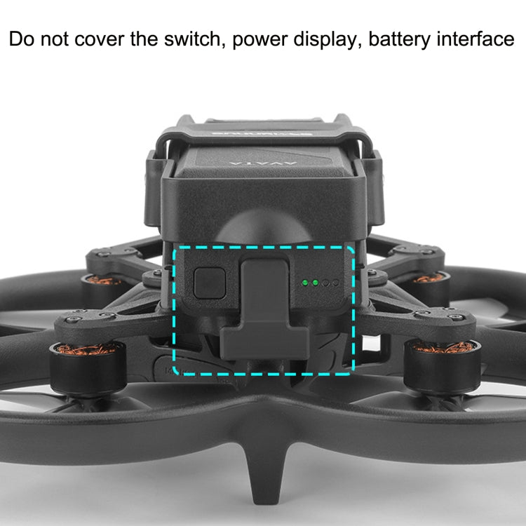 Sunnylife AT-DC503 適用DJI Avata電池防脫扣加固鎖定防鬆脫落摺疊卡扣