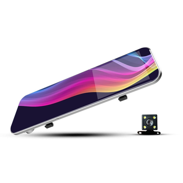 Anytek A6 5寸高清雙錄鏡頭行車記錄儀 汽車后視鏡倒車影像