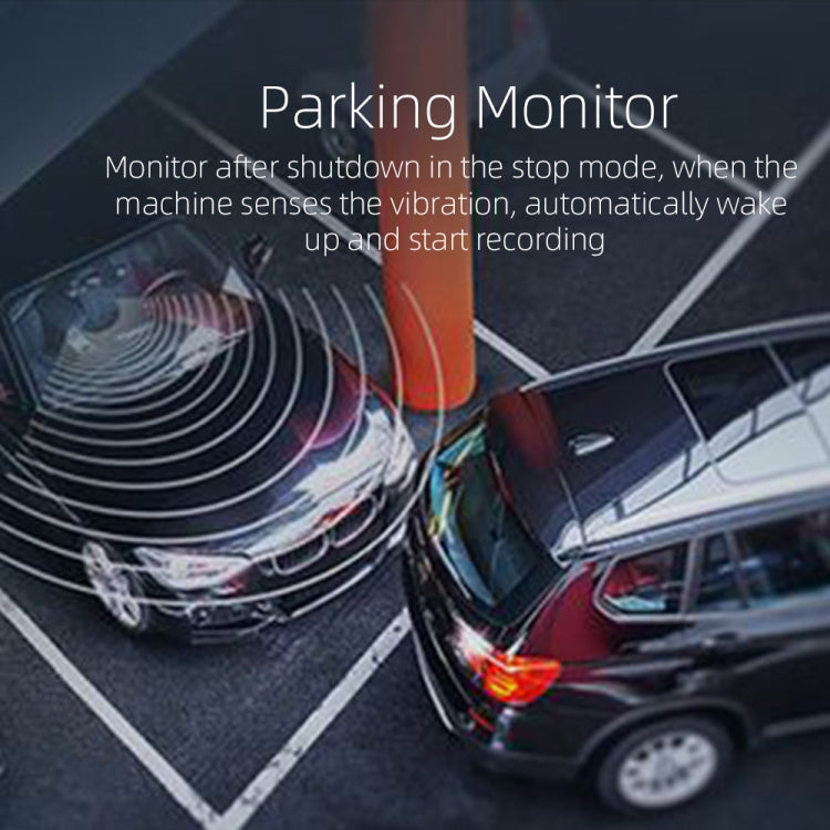 Anytek A6 5寸高清雙錄鏡頭行車記錄儀 汽車后視鏡倒車影像