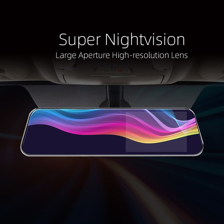 Anytek A6 5寸高清雙錄鏡頭行車記錄儀 汽車后視鏡倒車影像