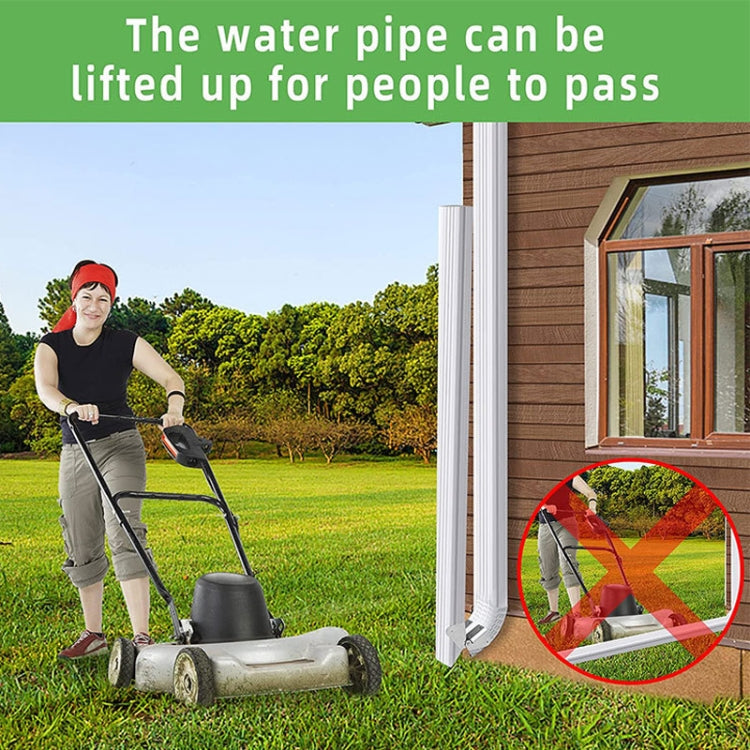 排水溝延伸鉸鏈用於矩形方形排水管延伸翻轉器落水管鉸鏈